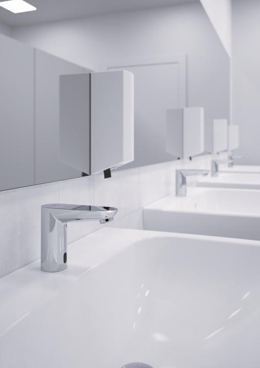 Produktbild Grohe Euroeco CE Infrarot-Waschtischarmatur ohne Mischung