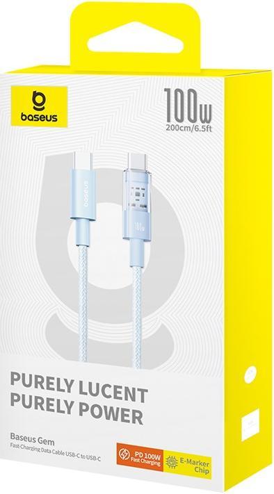 Immagine prodotto Baseus USB C – USB C (2 m, USB 3.2 Gen 1)