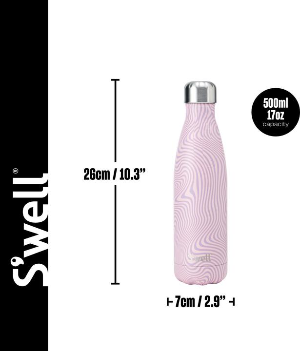 Produktbild S'Well Lavender Swirl Bottle, 500ml