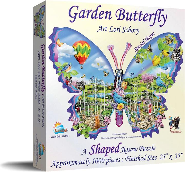 Immagine prodotto Sunsout Puzzle 1000 pezzi Garden Butterfly (1000 pezzi)