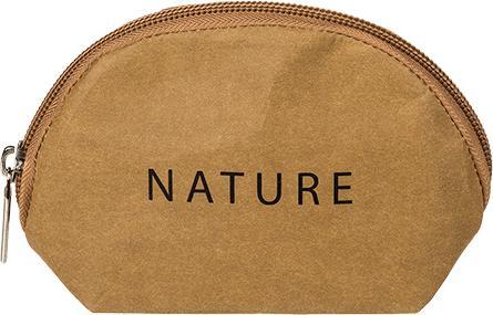 Actual product image Bekos Small purse Nature made of washable paper with zip