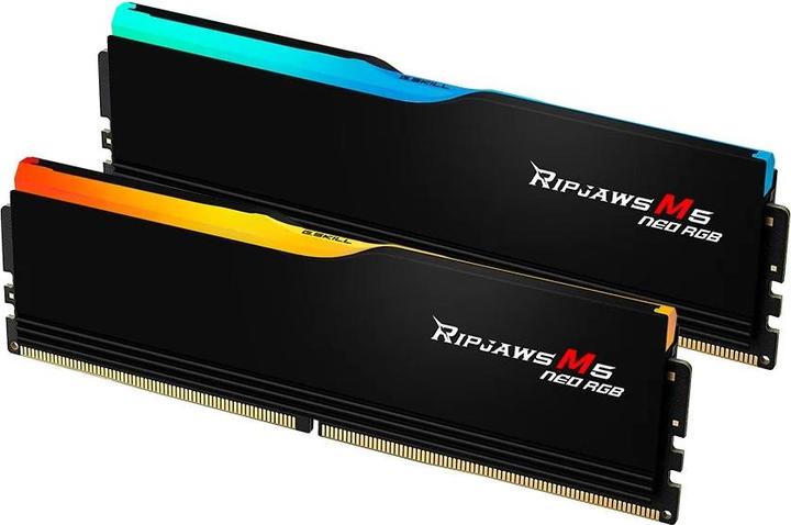 Actual product image G.Skill DIMM 32 GB DDR5-6000 (2x 16 GB) Dual-Kit (schwarz, F5-6000J3038F16GX2-RM5NRK, Ripjaws M5 Neo, INTEL (2 x 16GB, 6000 MHz, DDR5 RAM, DIMM)