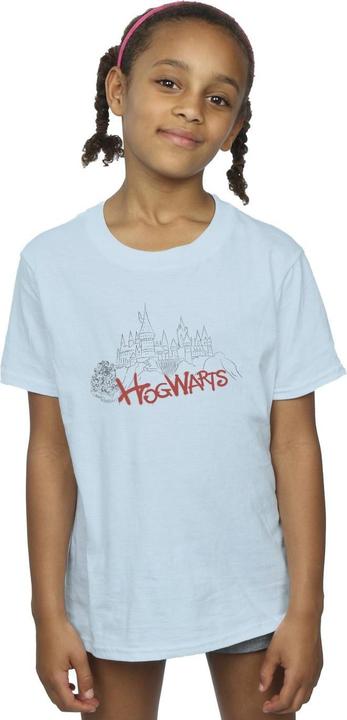 Immagine prodotto Hogwarts Castle Spray Maglietta Ragazze (128)