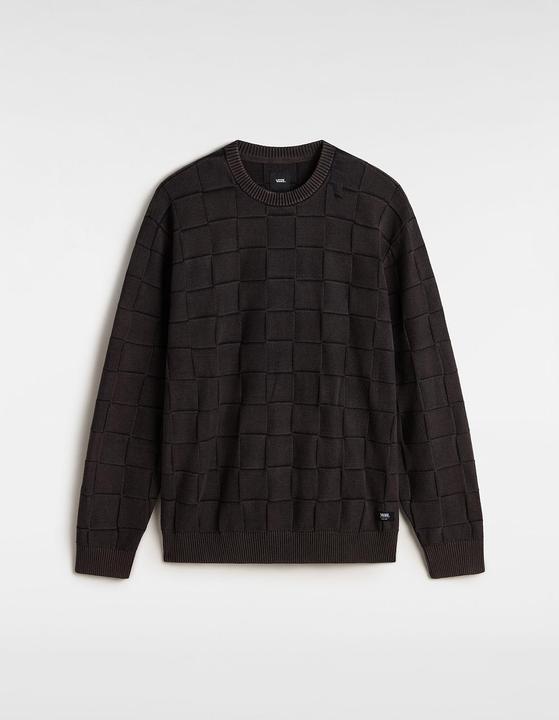 Actual product image Vans Acid Check Crew Sweater Black (XS)