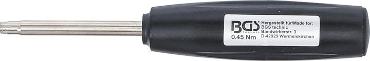 Produktbild BGS Drehmomentschrauber für Ventil-Einsätze 0,45 Nm
