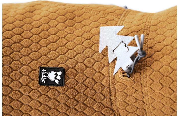 Productafbeelding Hurtta Winterjas Verwarmende Midlayer ECO, 50, Mosterd (M, Hondenvacht)