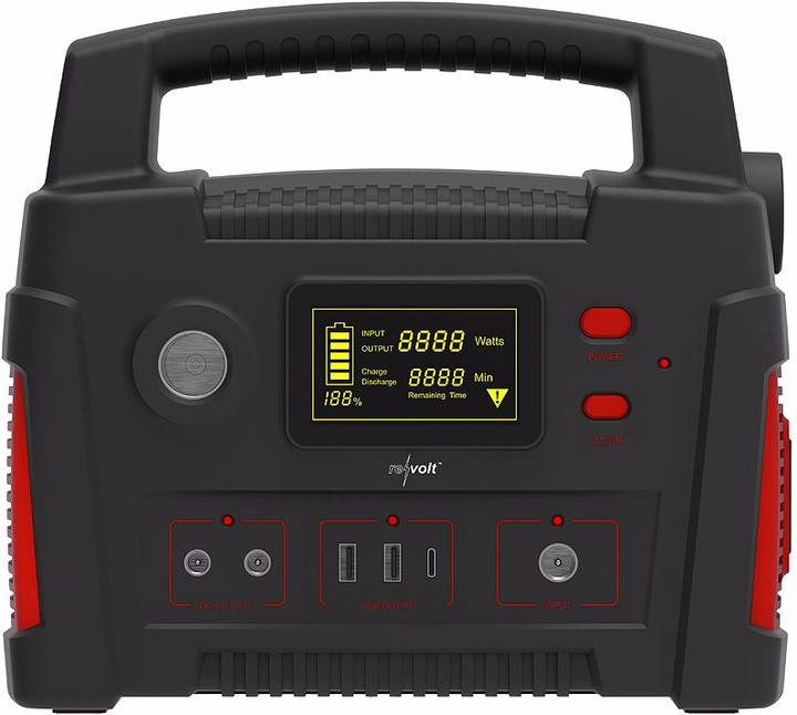 Produktbild Revolt ZX-3021-919 Powerbank & Solar-Konverter (420 Wh, 6.20 kg)