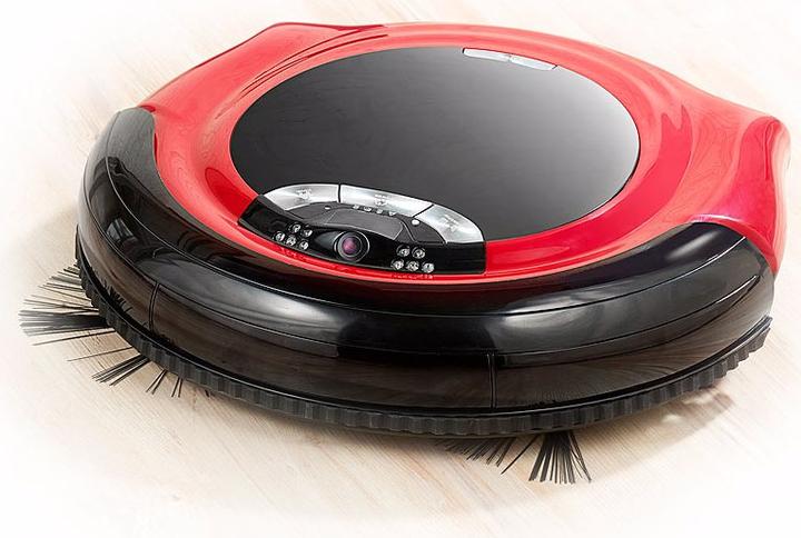 Actual product image Sichler Robot vacuum cleaner with live view, app control and motion sensor