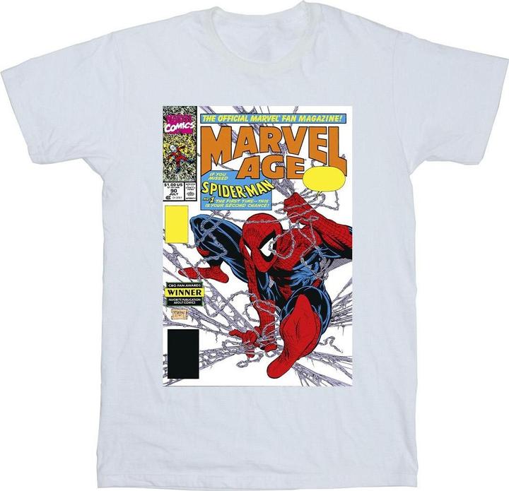 Image du produit - T-shirt SPIDER-MAN AGE COMIC COVER - Fille (152, 158)
