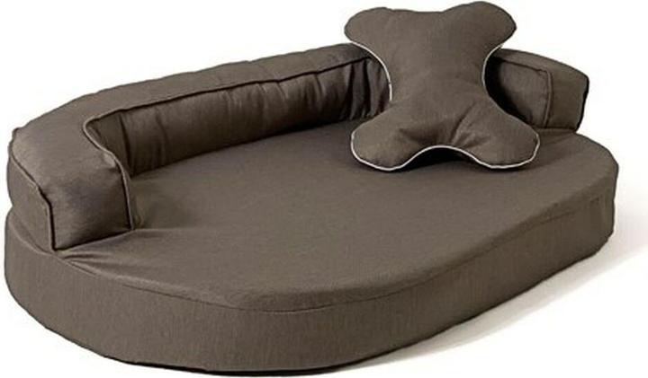Produktbild Go Gift GoGift Oval Haustier Sofa braun 100 x 65 x 10 cm (Katze, Hund)