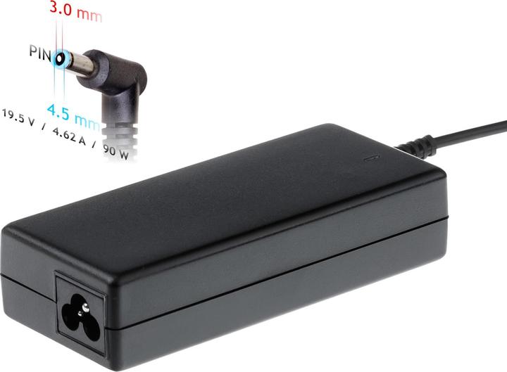 Image du produit Akyga AK-ND-26 - Ordinateur portable - Intérieur - 100 - 250 V - 50 - 60 Hz - 90 W - 19.5 V (90 W)