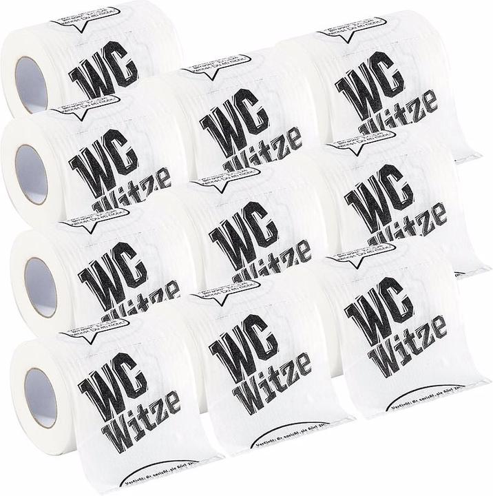 Actual product image Infactory Toilet paper "Jokes", 10 rolls (10 x)