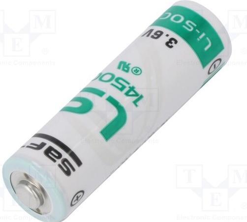 Image du produit Saft LS14500, lithium, AA, 3.6V (1 pcs, AA, 2600 mAh)