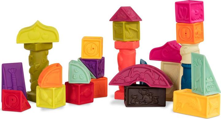 Image du produit B.toys B. Elemenosqueeze cubes en bois NOUVEAU