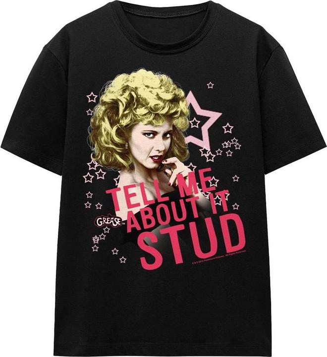 Image du produit Grease - T-shirt TELL ME ABOUT IT STUD - Adulte (L)