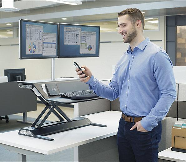 Image du produit Fellowes Station de travail assis-debout Lotus DX