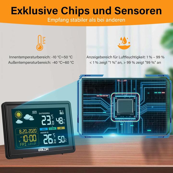 Image du produit Baldr Funk-Wetterstation