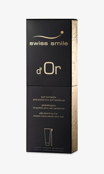Image du produit Swiss Smile d'Or Gold Set dentifrice & brosse à dents (75 ml)