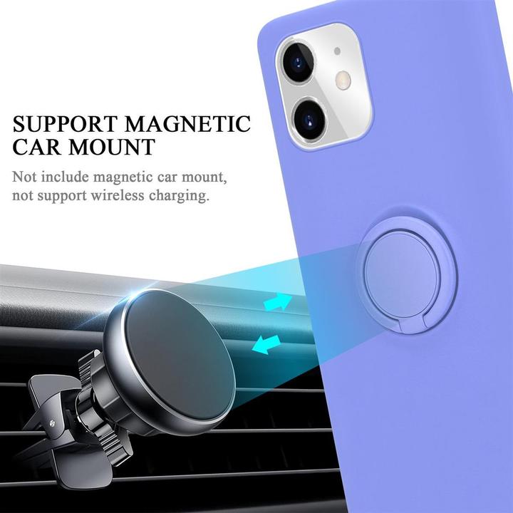 Actual product image Cadorabo TPU Liquid Ring Silicone Case Cover (Apple iPhone 11)