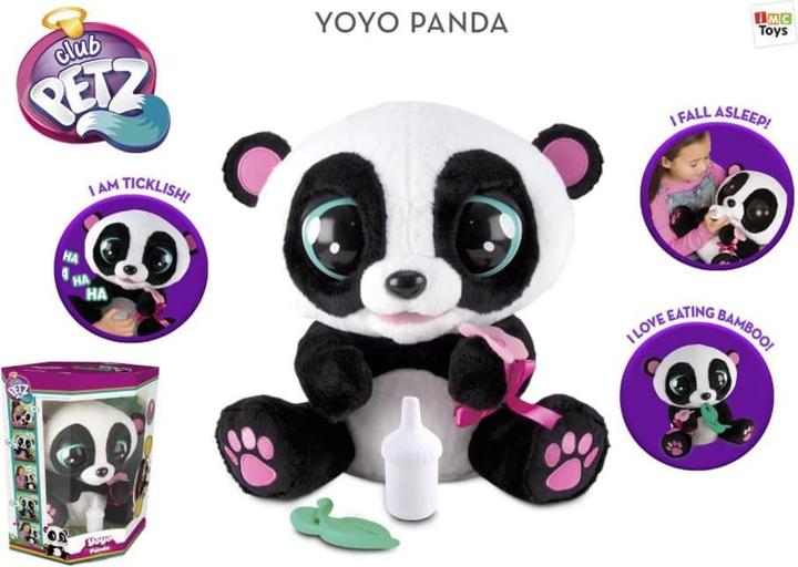 Produktbild Spectron Yoyo Panda Interaktives Plüschtier (32 cm)