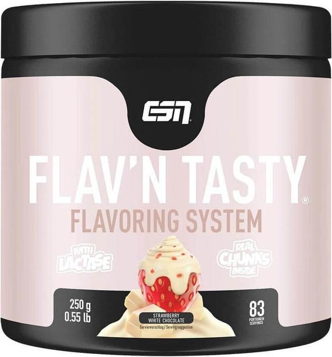 Actual product image ESN Flavn Tasty (White chocolate, Strawberry, 1 pcs., 250 g)