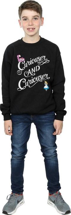 Produktbild Disney Sweatshirt Jungen Alice im Wunderland Curiouser (140, 146)