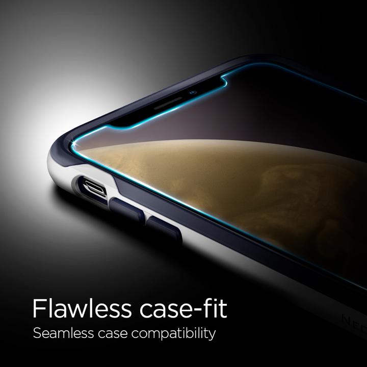 Produktbild Spigen Glas aus gehärtetem Glas. tR Ez Passend für Apple iPhone Xr (1 Stück, Apple iPhone XR)