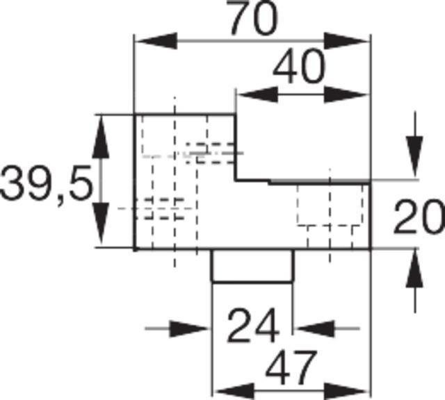 Image du produit Allmatic Mors étagé fixe