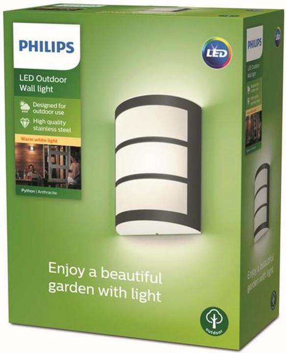Immagine prodotto Philips Lampada da parete Python (450 lm, IP44)