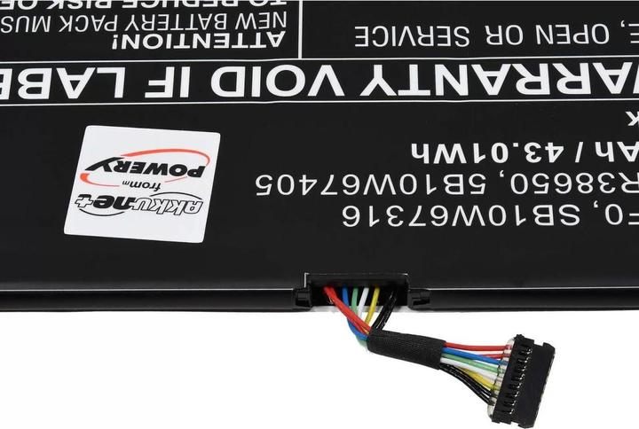 Actual product image AccuCell Battery Lenovo xiaoxin Air 13, IdeaPad S530-13IWL, Type L17C4PF0 (2800 mAh)