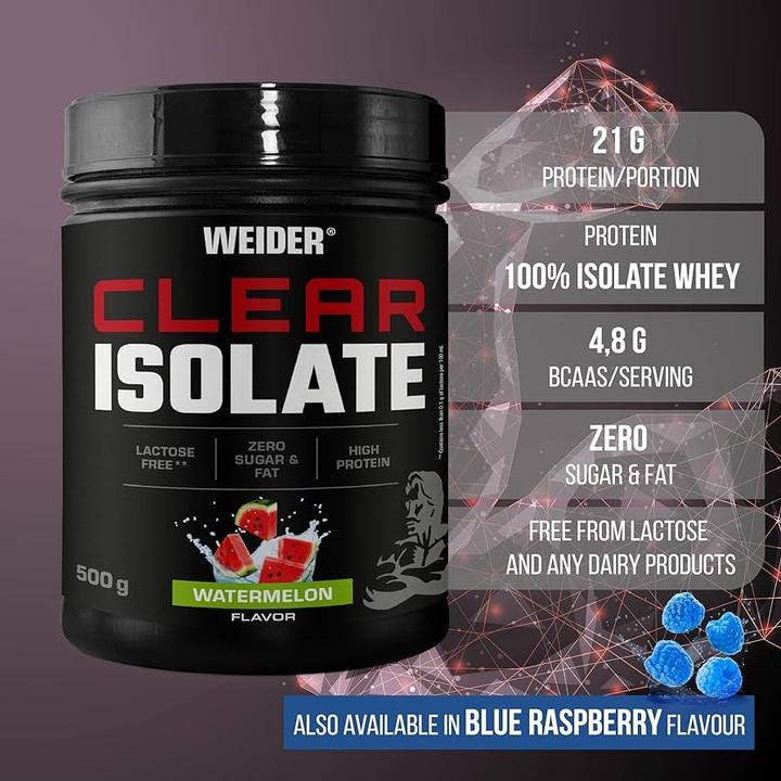 Actual product image Weider Clear Isolate (Peach Ice Tea, 1 pcs., 500 g)