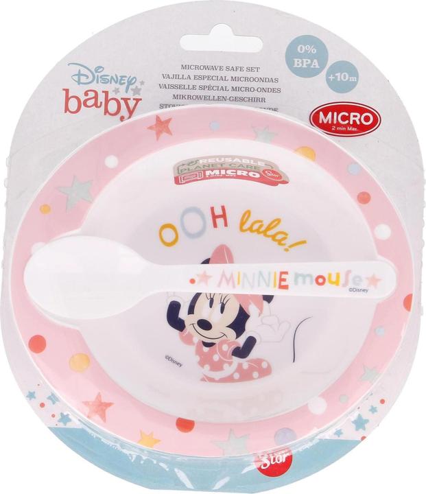 Produktbild Stor Kindergeschirrset Minnie Mouse 2er Set