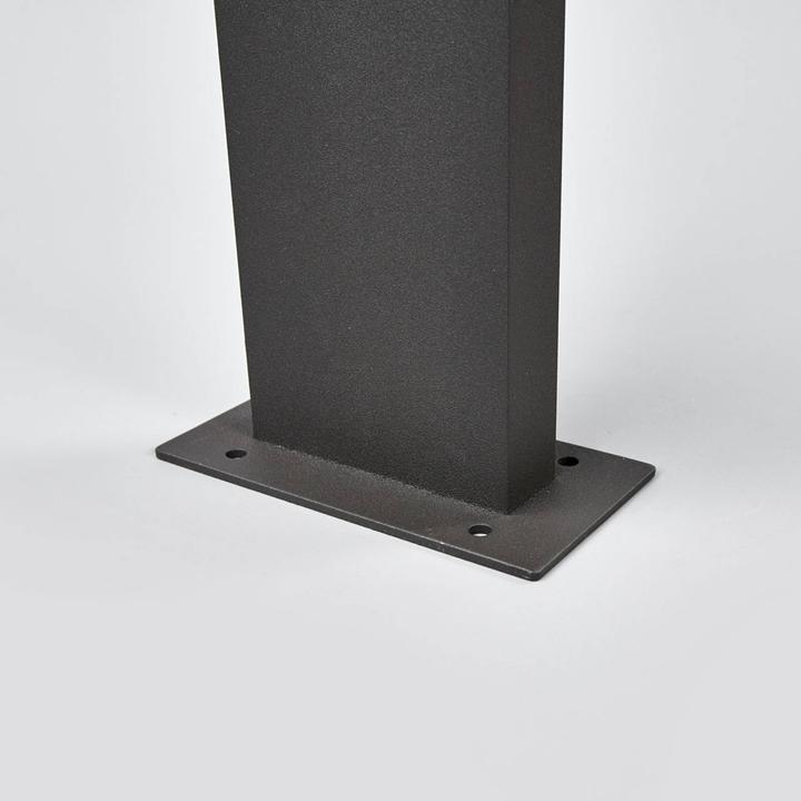 Produktbild Lucande Juvia Aussen Garten Leuchte w/Sensor Graphite/Opal (520 lm, IP54)
