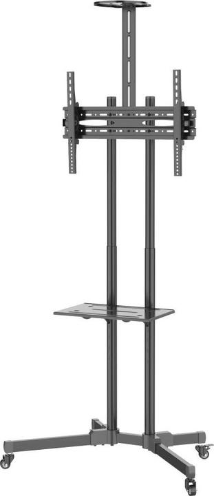 Produktbild Techly TV Trolley für LCD LED TV 37-70Zoll 93,98-177,8cm schwarz mit Ablage (Universal, 70", 50 kg)