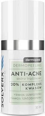Produktbild Solverx DERMOPEEL peeling 20% kwas azelainowy 30m& (Peeling, 30 ml)