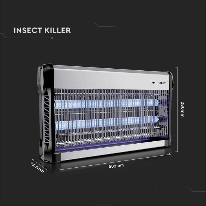 Actual product image V-TAC VT3230 2 x 15 W electronic insect killer