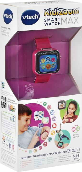 Produktbild VTech KidiZoom Smartwatch MAX framboise