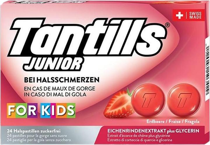Produktbild Tantills Halspastillen Junior 24 Stk (24 Stück)