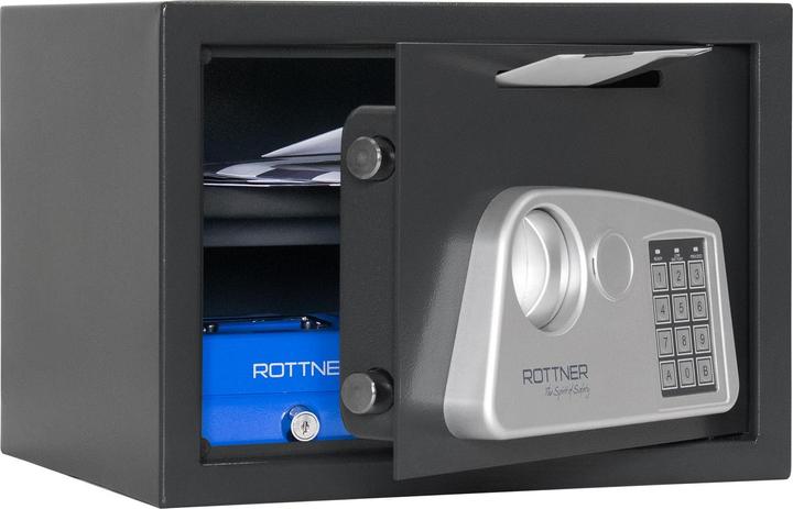 Produktbild Rottner Möbeltresor Jupiter 3 Einwurfschlitz Elektronikschloss (18.09 l)