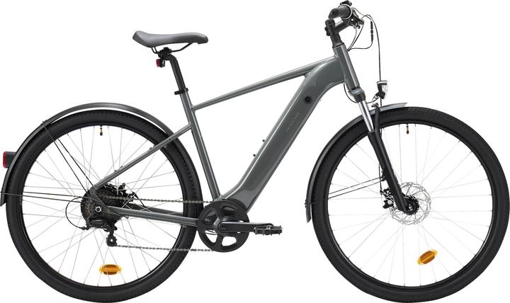 Produktbild Rockrider E-Bike SUV Trekking 28 Zoll E-ACTV 100 hoher Einstieg anthrazitgrau (48 cm)