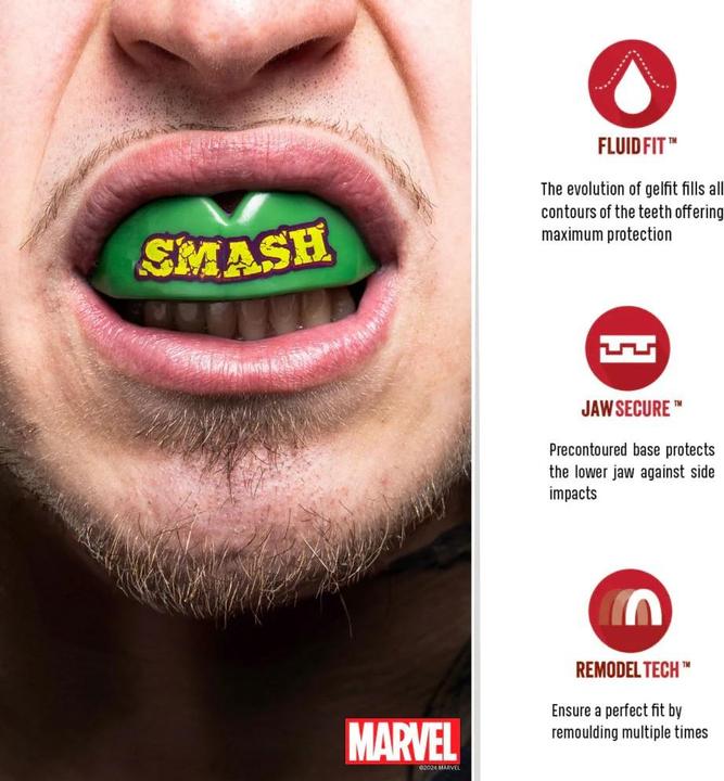 Produktbild SafeJawz Marvel The Hulk Mundschutz
