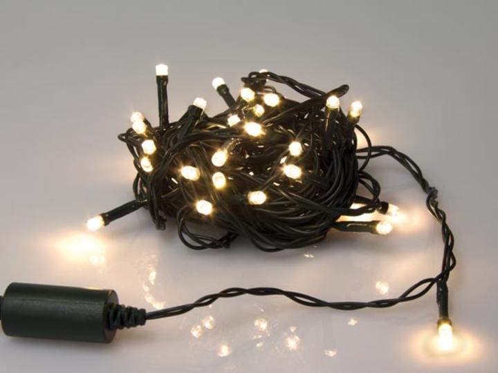 Produktbild Light Creations Novalight LED - 6 m - 40 warmwei?e Lampen - gr?nes Kabel (6 m)