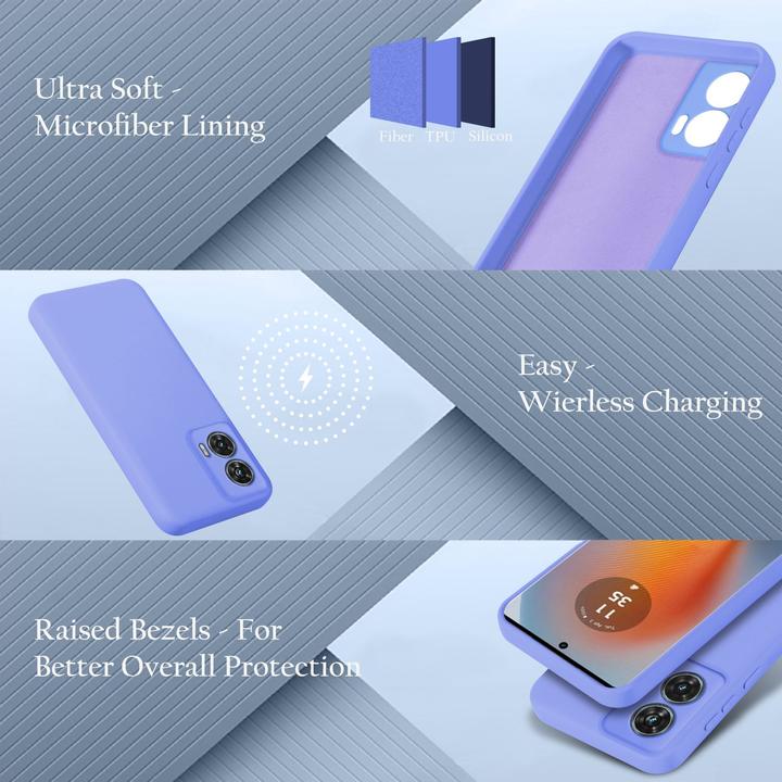 Produktbild Cadorabo Hülle für Motorola Moto Edge 50 Fusion im Liquid Case Design (Motorola Edge 50)