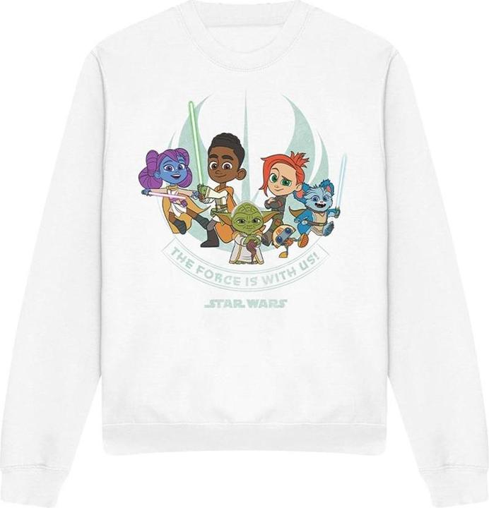 Star Wars Young Jedi Adventure The Force Is With Us Sweatshirt