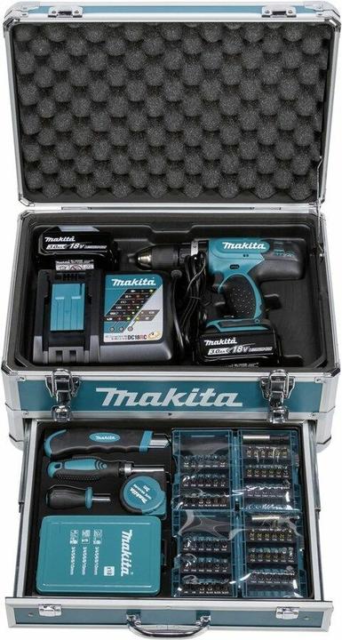 Immagine prodotto Makita DHP453RFX2 Set (Batteria ricaricabile)