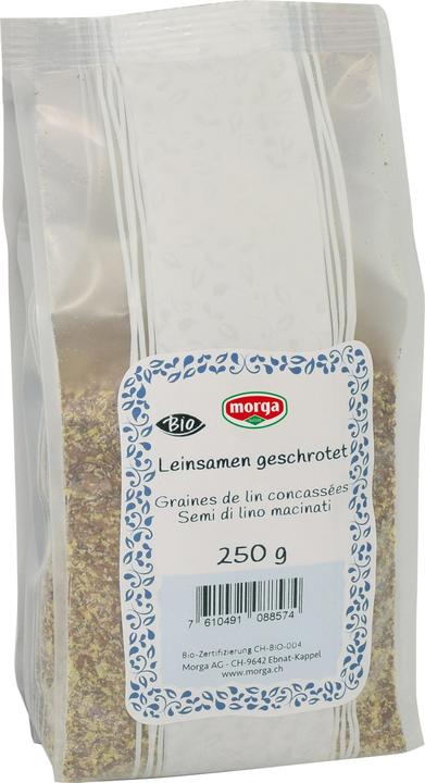 Produktbild Morga Leinsamen geschrotet Bio (250 g)