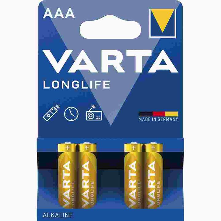 Produktbild Varta Longlife (4 Stk., AAA, 1200 mAh)