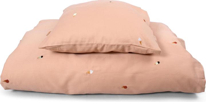 Produktbild Filibabba Juniorbettwäsche – Cool Summer Stickerei – Frappé