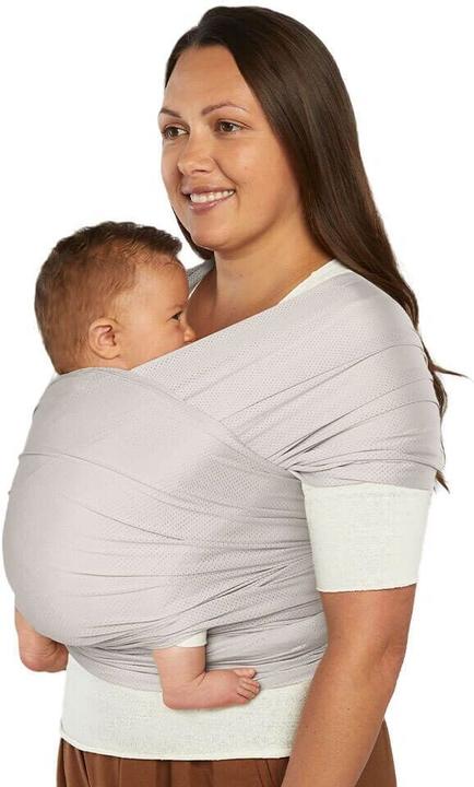 Ergobaby Aura Mesh Baby Wrap, soft grey