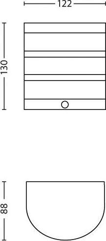 Actual product image Philips Calgary (270 lm, IP44)